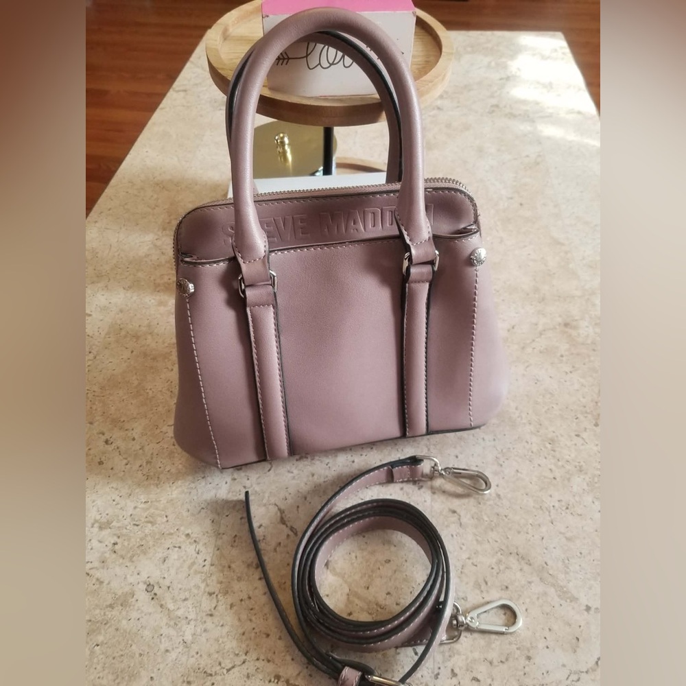 Steve Madden Mauve Satchel Bag